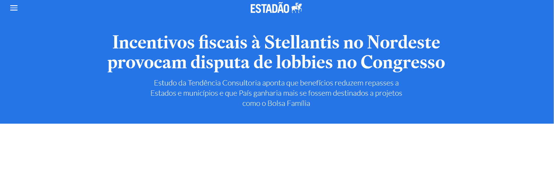 Incentivos fiscais à Stellantis no Nordeste provocam disputa de lobbies no Congresso - Estadão