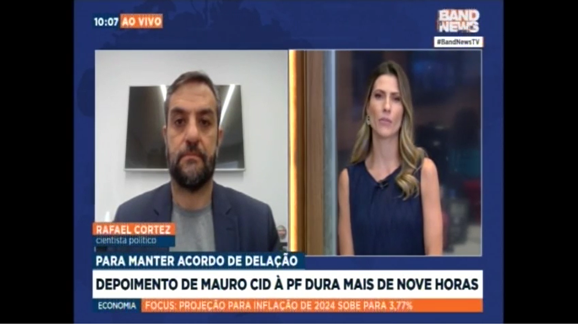 Rafael Cortez comenta sobre depoimento de Mauro Cid que afirma não ter participado de reunião sobre o golpe - TV BandNews