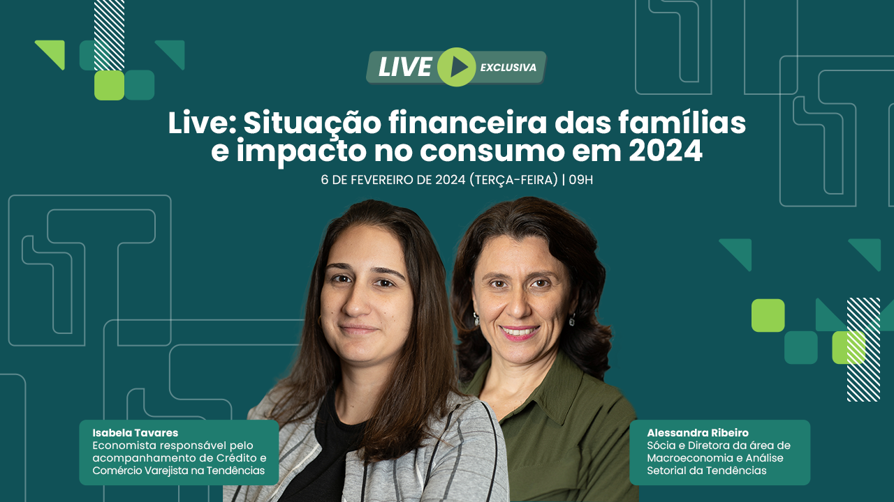 Saiba o que rolou na nossa live sobre a situação financeira das famílias e impacto no consumo em 2024