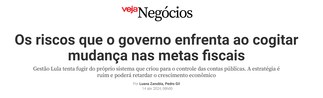 Os riscos que o governo enfrenta ao cogitar mudança nas metas fiscais - Veja